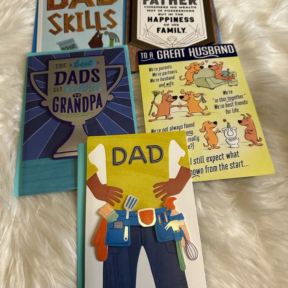 Colorful Dad-Themed Books Collection